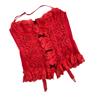 Corset Rojo Vintage